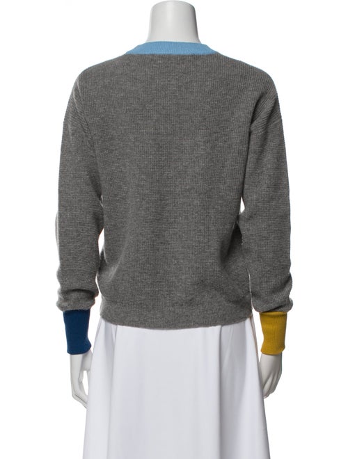 Veronica Beard Merino Wool Crew Neck Sweater