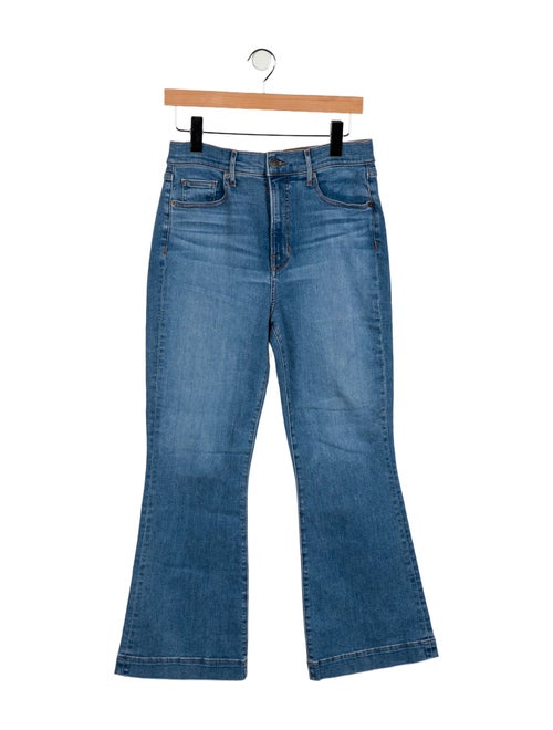 Veronica Beard High-Rise Wide Leg Jeans