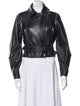 Veronica Beard Lamb Leather Biker Jacket
