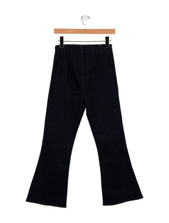 Veronica Beard High-Rise Wide Leg Jeans