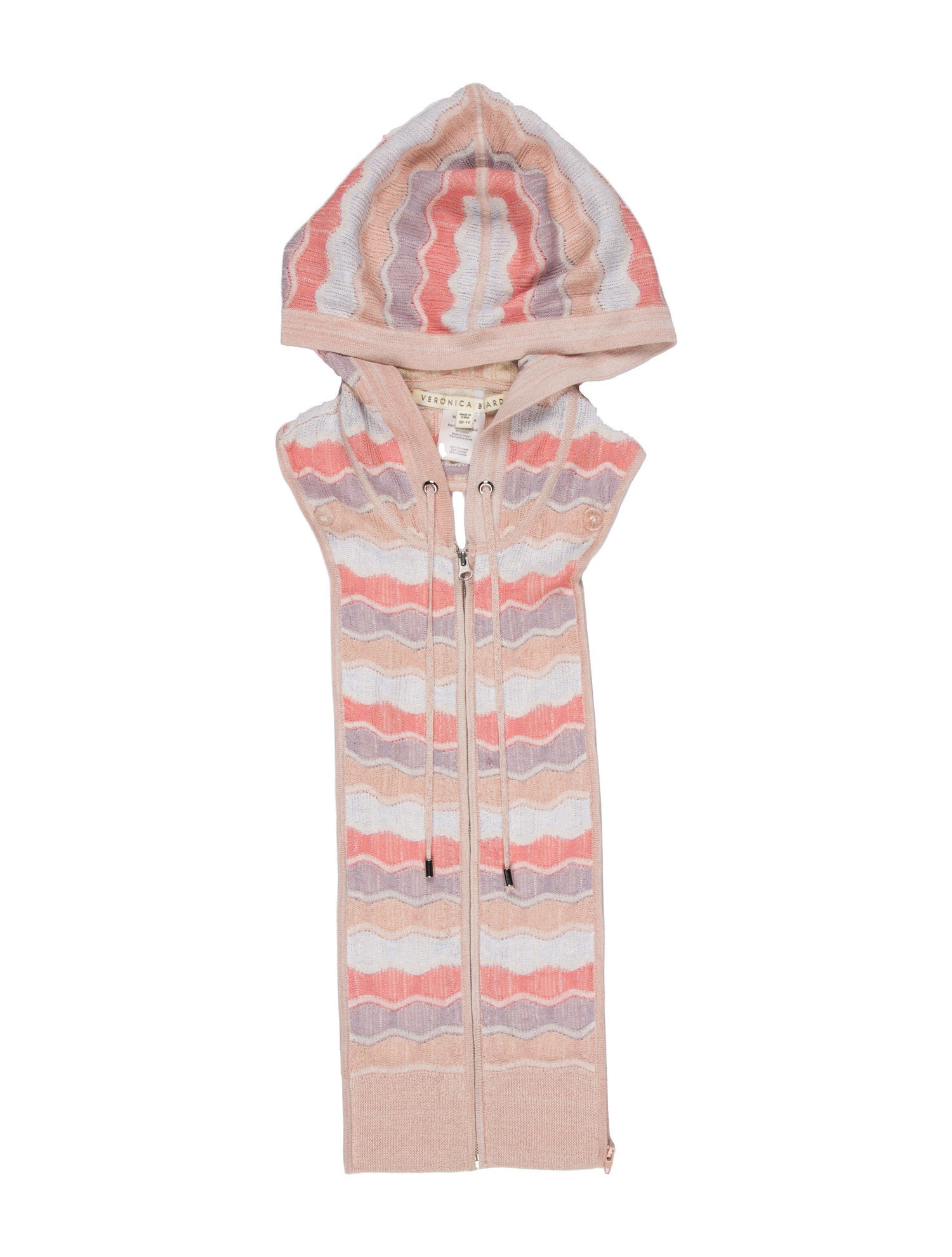 Veronica Beard Cashmere Striped Dickey