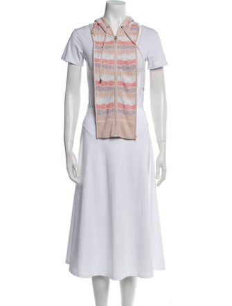 Veronica Beard Cashmere Striped Dickey