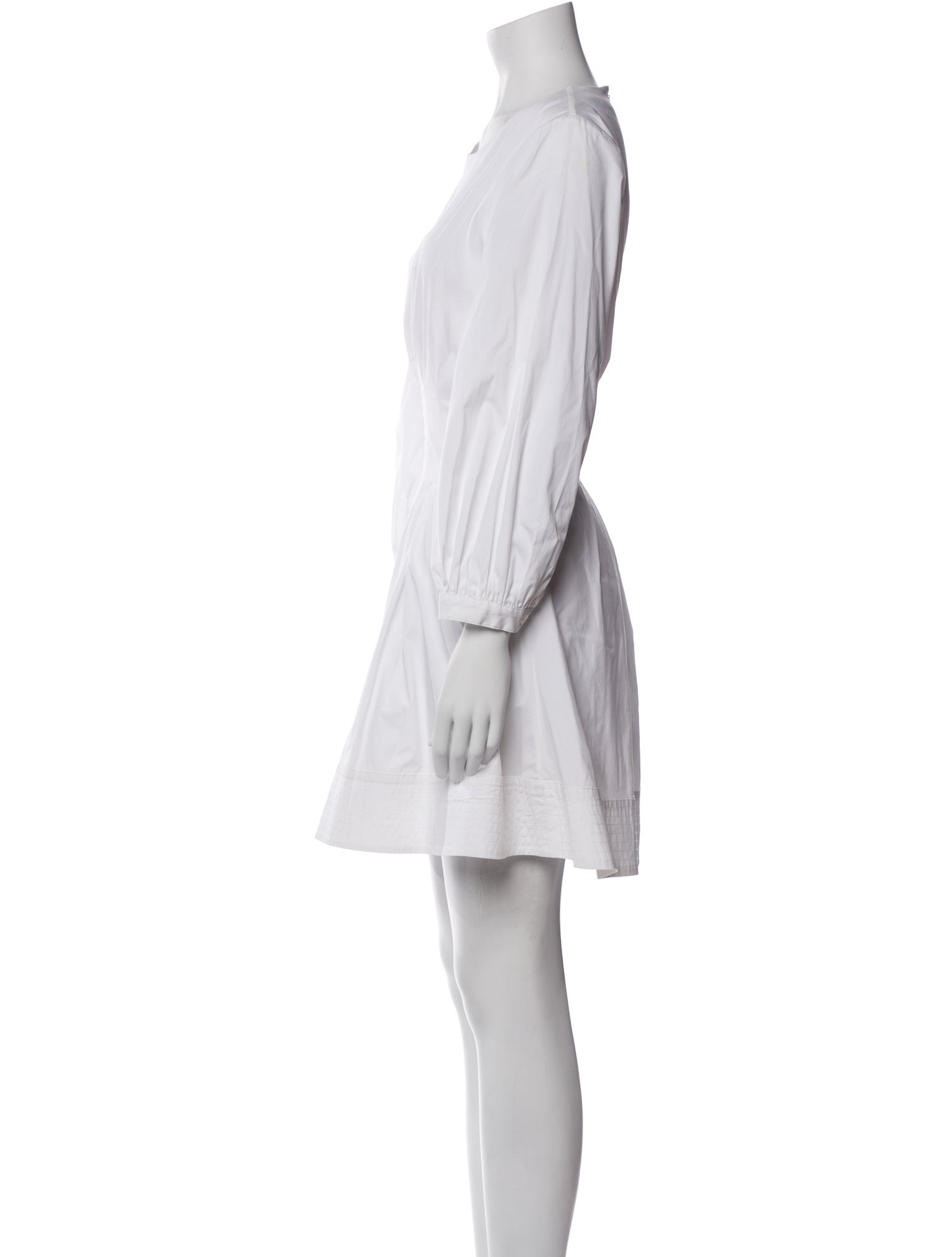 Veronica Beard Scoop Neck Mini Dress