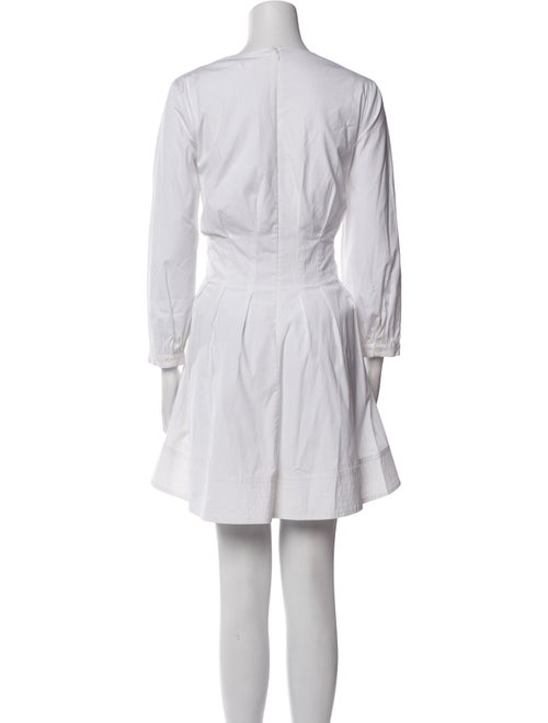 Veronica Beard Scoop Neck Mini Dress