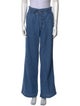 Veronica Beard High-Rise Wide Leg Jeans