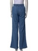 Veronica Beard High-Rise Wide Leg Jeans