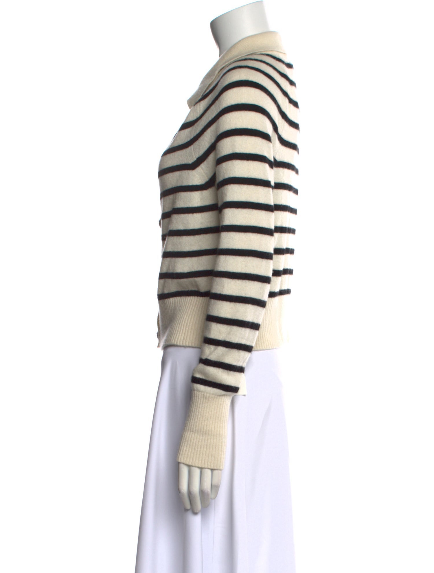 Veronica Beard Cashmere Striped Sweater