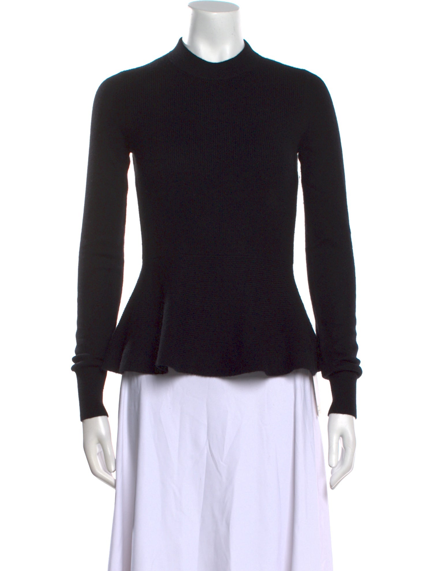 Veronica Beard Cashmere Mock Neck Sweater