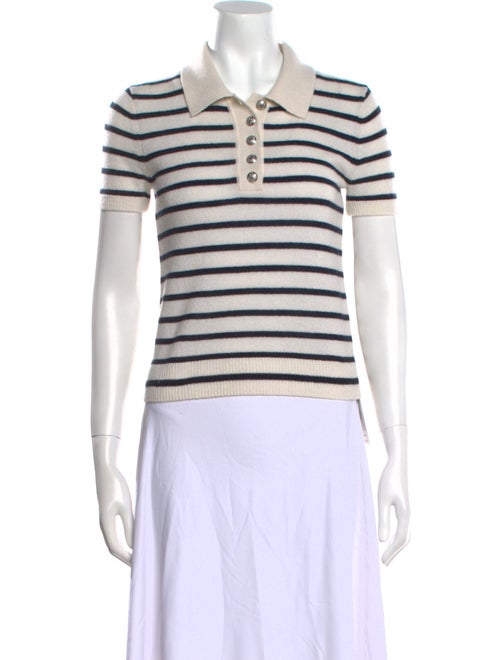 Veronica Beard Cashmere Striped Sweater