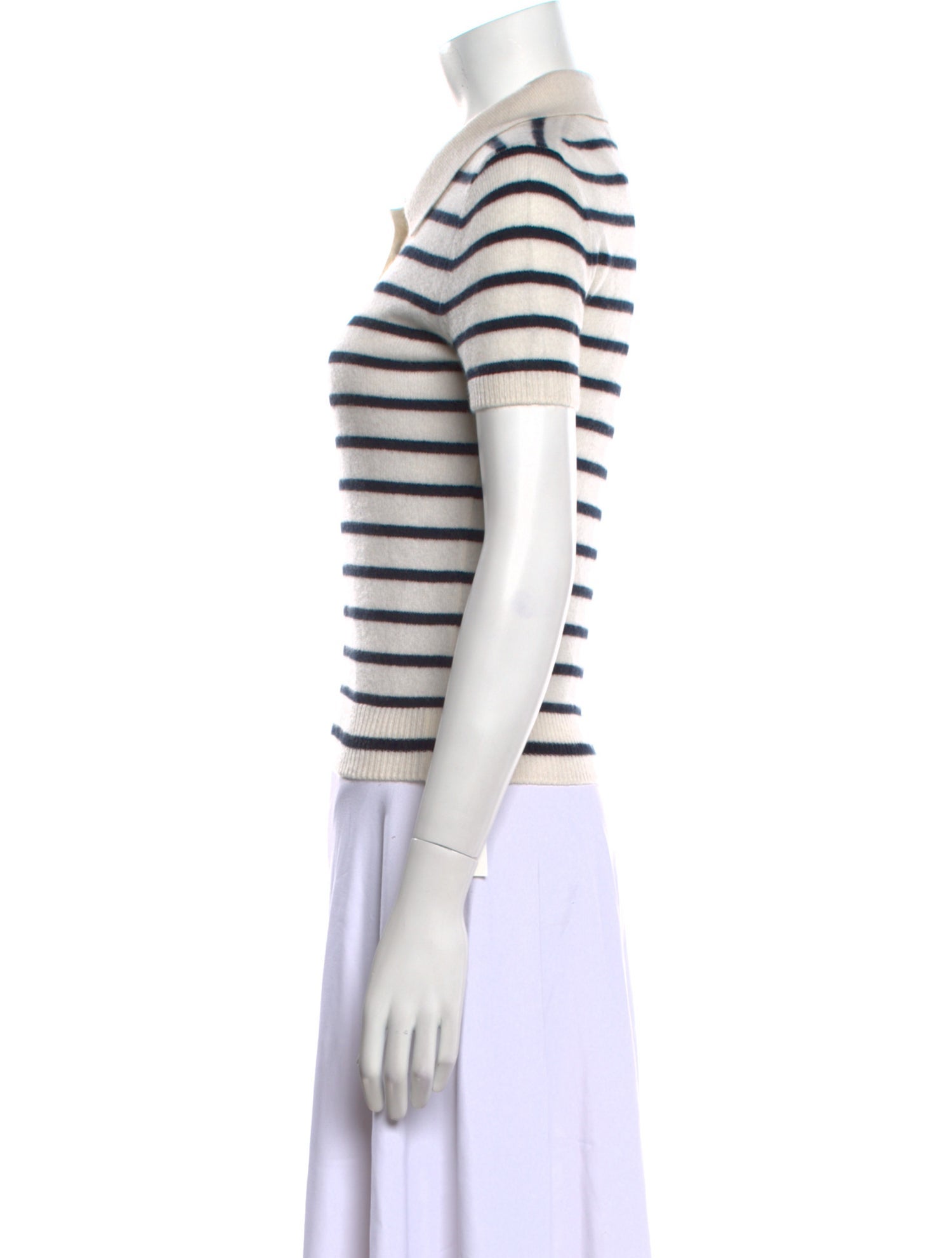 Veronica Beard Cashmere Striped Sweater