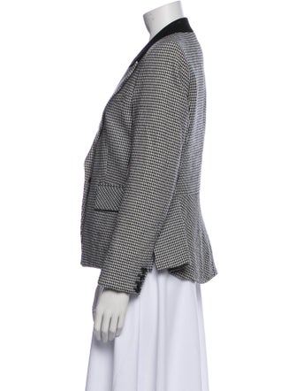 Veronica Beard Houndstooth Print Blazer
