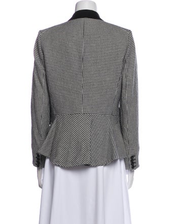Veronica Beard Houndstooth Print Blazer