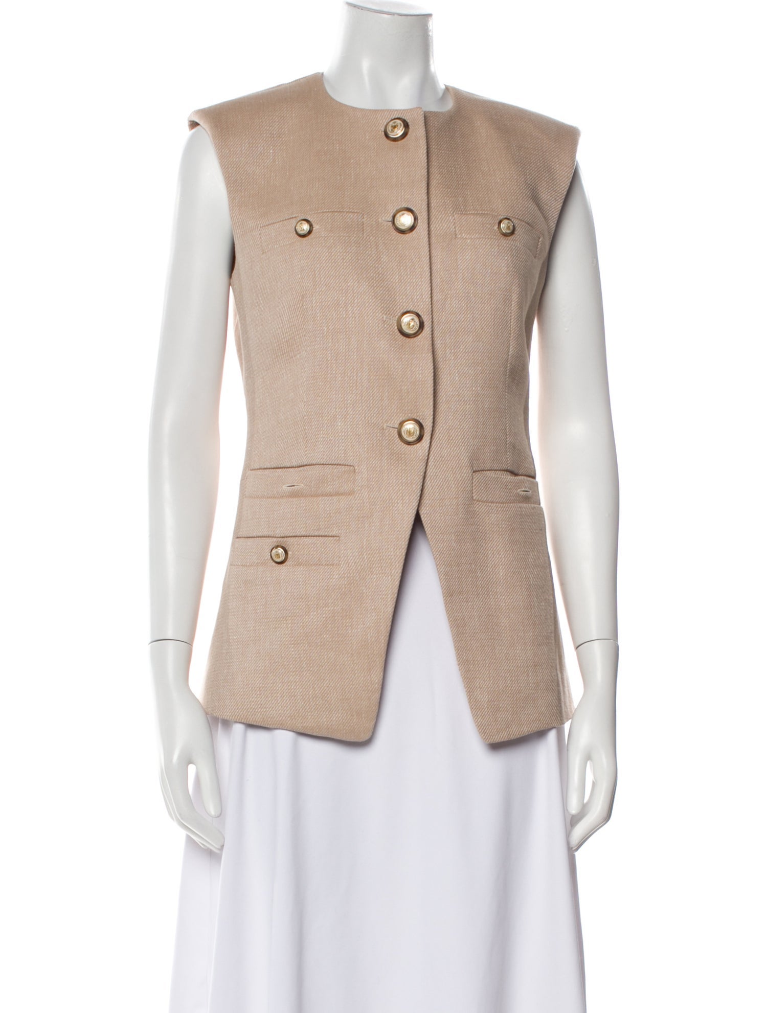 Veronica Beard Linen Vest