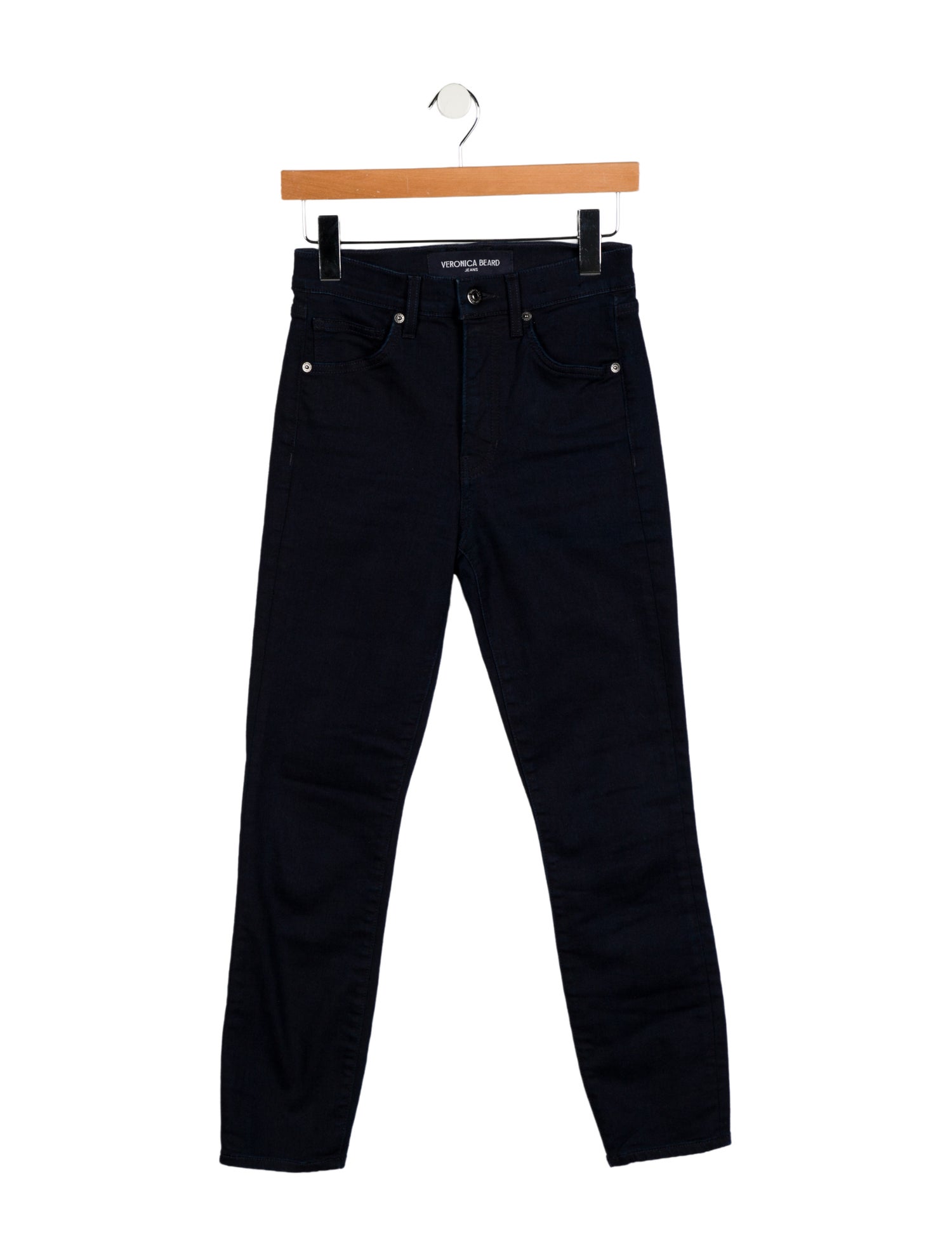 Veronica Beard Mid-Rise Skinny Leg Jeans
