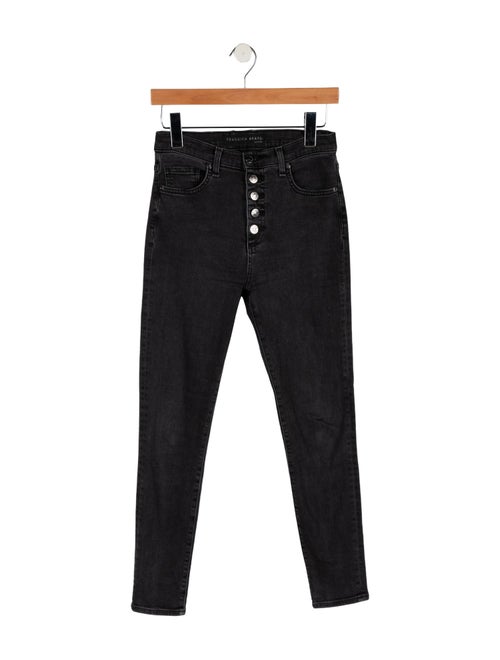 Veronica Beard Mid-Rise Skinny Leg Jeans