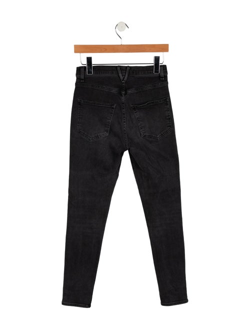 Veronica Beard Mid-Rise Skinny Leg Jeans