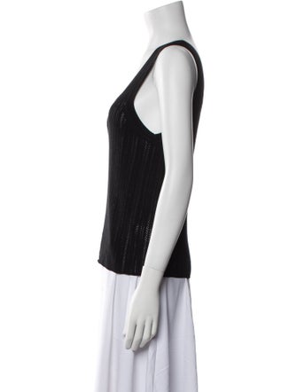 Veronica Beard Scoop Neck Sleeveless Top