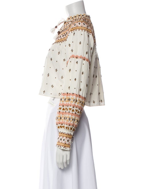 Veronica Beard Printed Evening Jacket