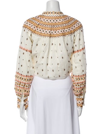 Veronica Beard Printed Evening Jacket