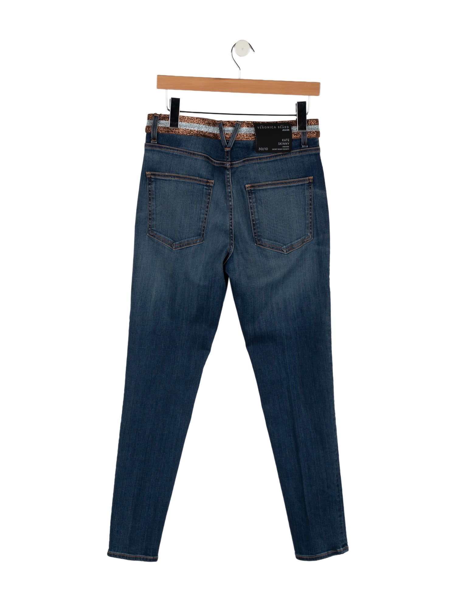Veronica Beard High-Rise Skinny Leg Jeans w/ Tags