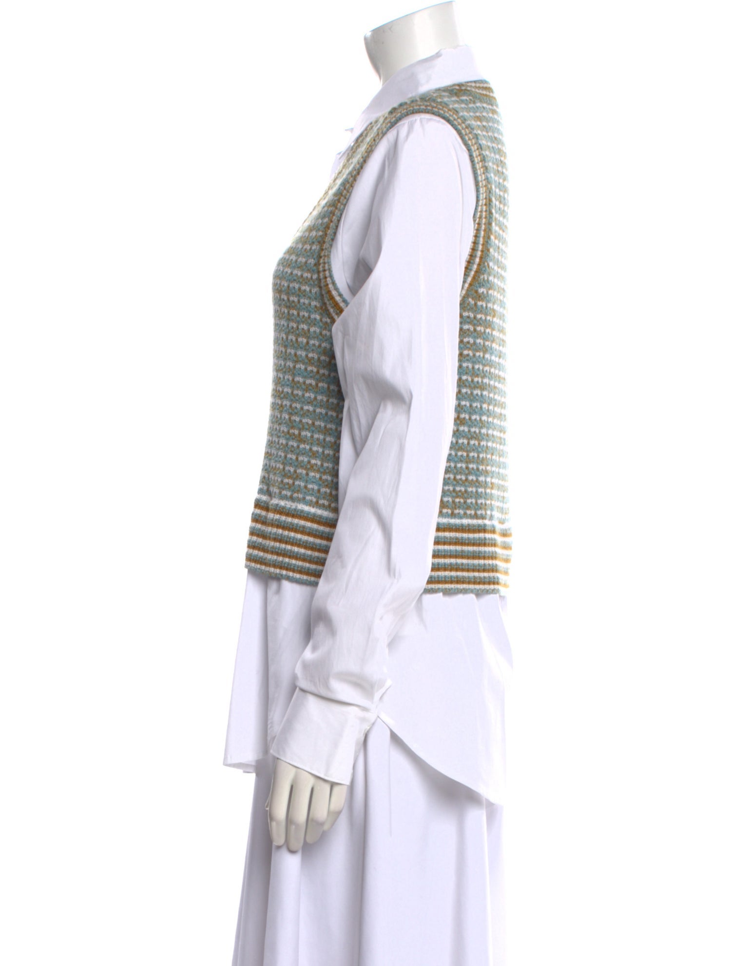 Veronica Beard Merino Wool Striped Tunic w/ Tags