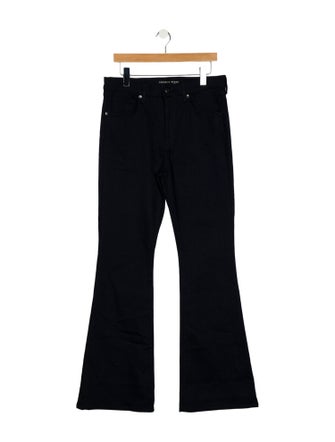 Veronica Beard High-Rise Wide Leg Jeans