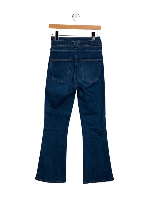 Veronica Beard High-Rise Wide Leg Jeans
