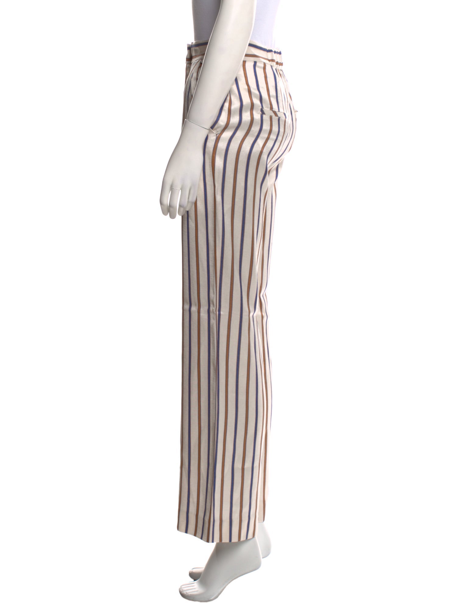 Veronica Beard Striped Wide Leg Pants w/ Tags