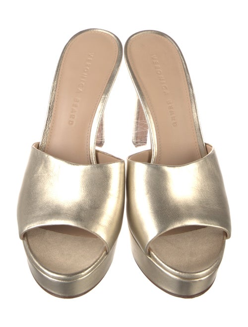 Veronica Beard Leather Slides