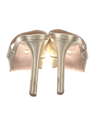 Veronica Beard Leather Slides