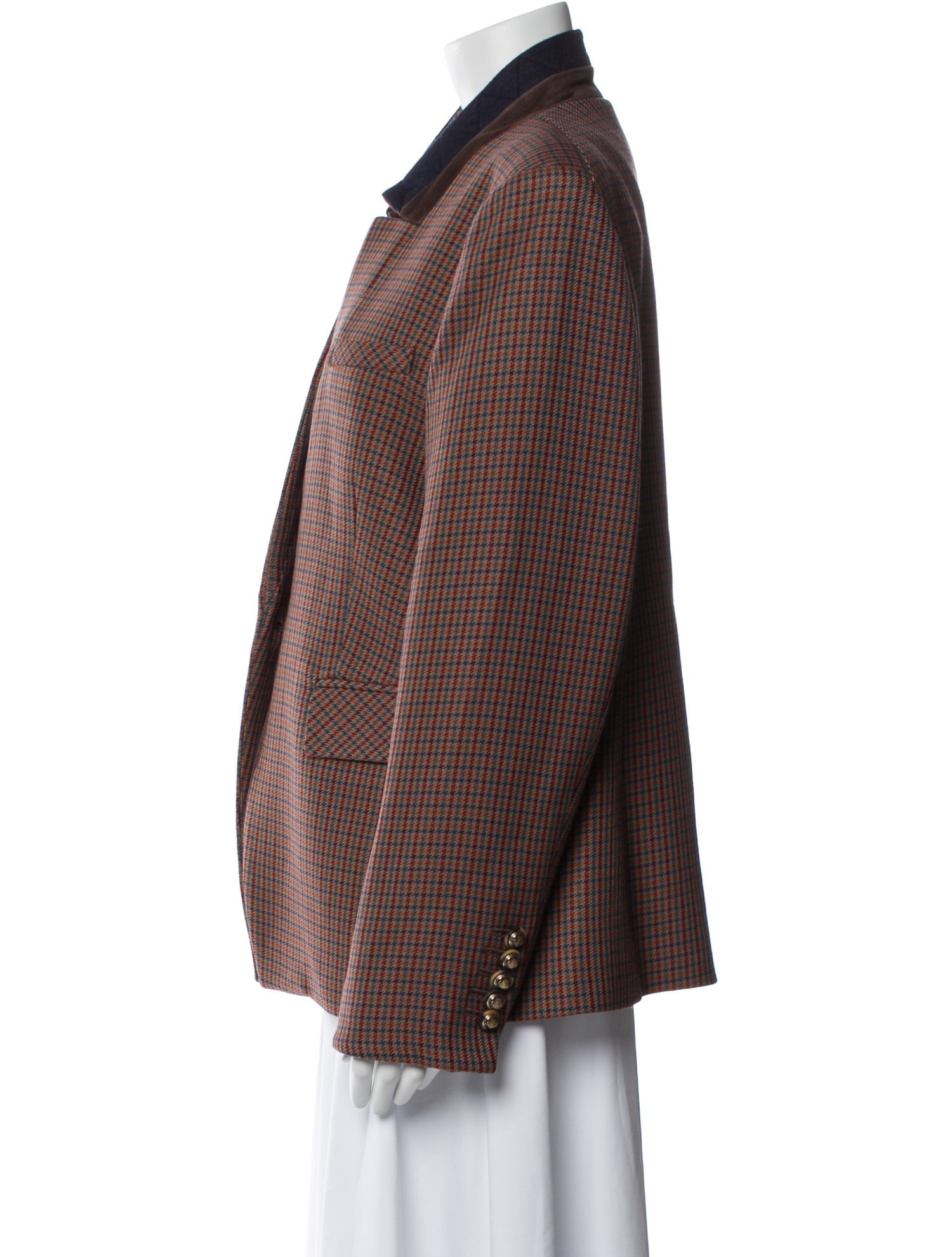 Veronica Beard Plaid Print Blazer w/ Tags