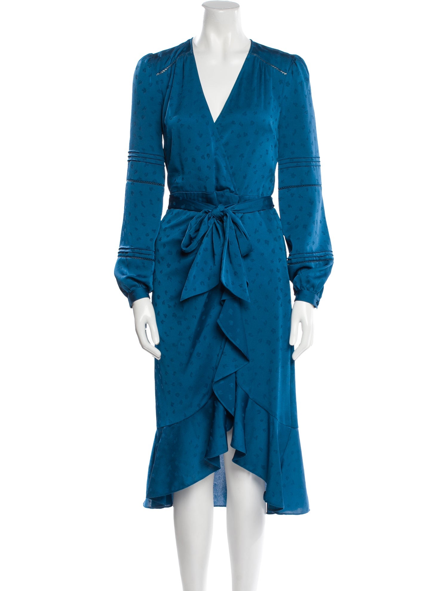 Veronica Beard V-Neck Midi Length Dress