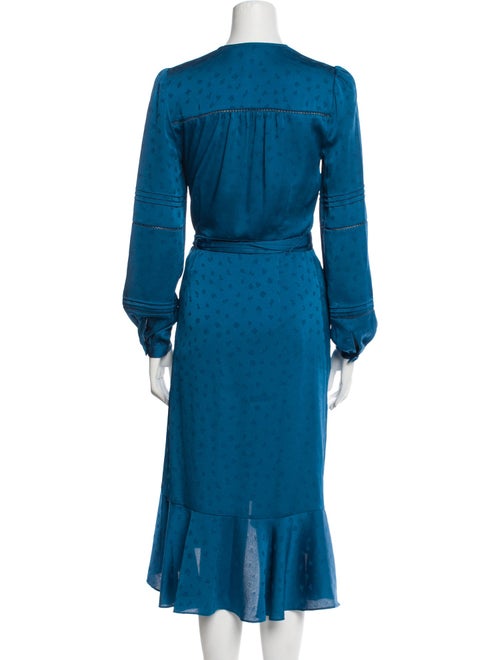 Veronica Beard V-Neck Midi Length Dress