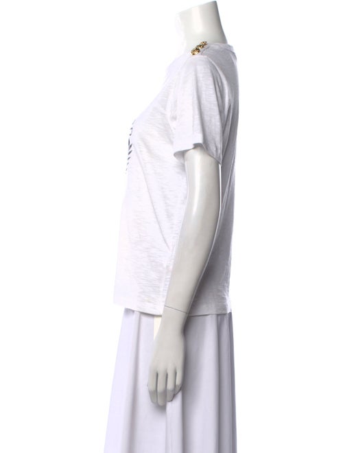 Veronica Beard Graphic Print Crew Neck T-Shirt