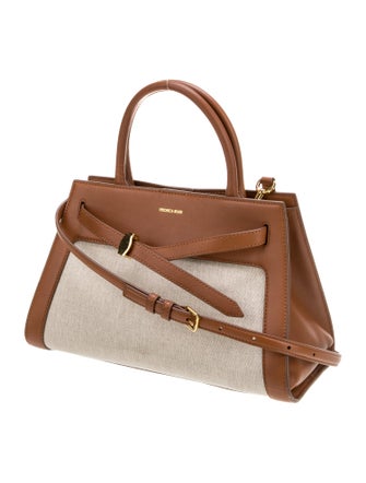 Veronica Beard Canvas Top Handle Bag