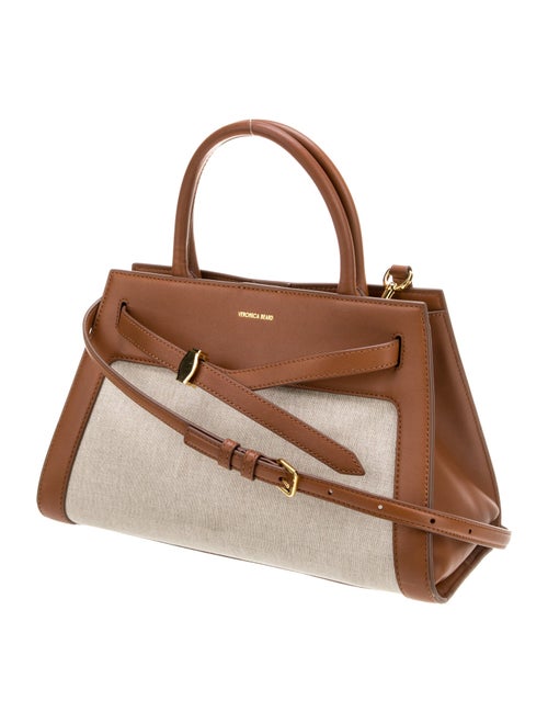 Veronica Beard Canvas Top Handle Bag