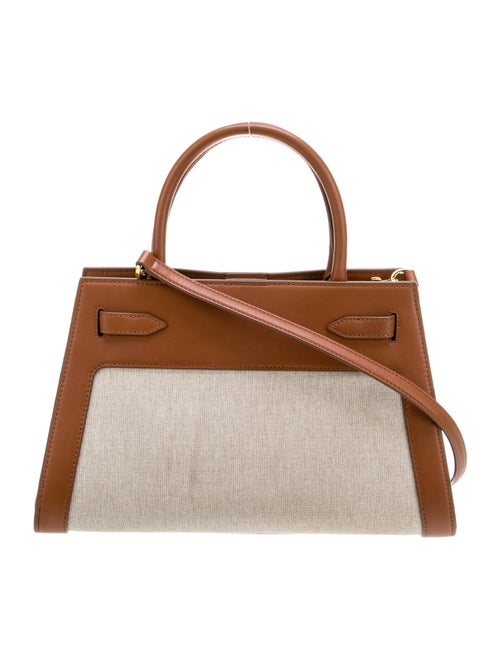 Veronica Beard Canvas Top Handle Bag