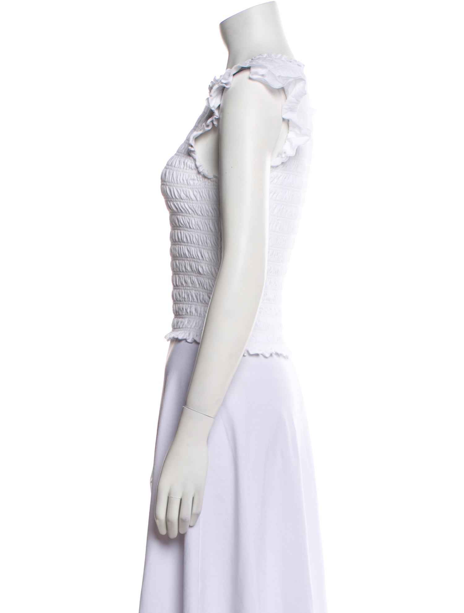 Veronica Beard Crew Neck Sleeveless Top