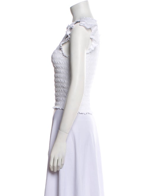 Veronica Beard Crew Neck Sleeveless Top