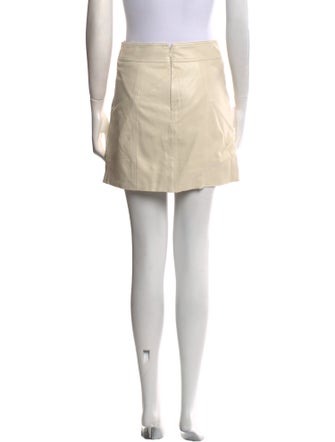 Veronica Beard Braided Accents Mini Skirt