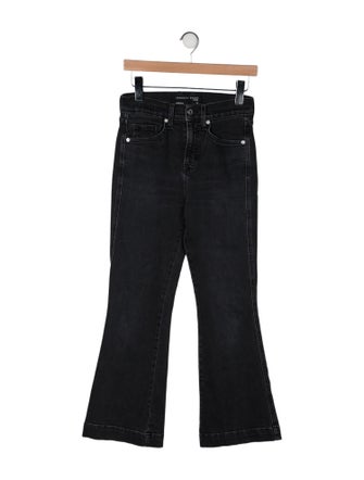 Veronica Beard High-Rise Wide Leg Jeans