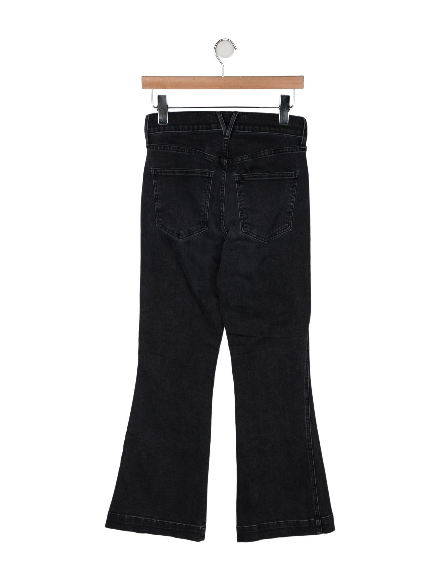 Veronica Beard High-Rise Wide Leg Jeans