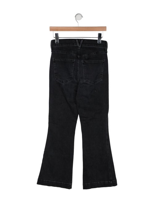 Veronica Beard High-Rise Wide Leg Jeans