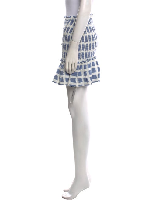 Veronica Beard Printed Mini Skirt