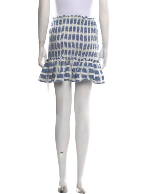 Veronica Beard Printed Mini Skirt