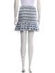 Veronica Beard Printed Mini Skirt