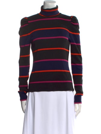 Veronica Beard Supima Cotton Striped Sweater