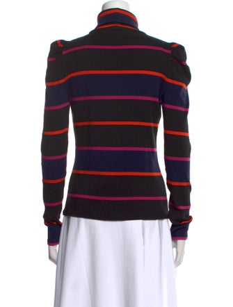 Veronica Beard Supima Cotton Striped Sweater