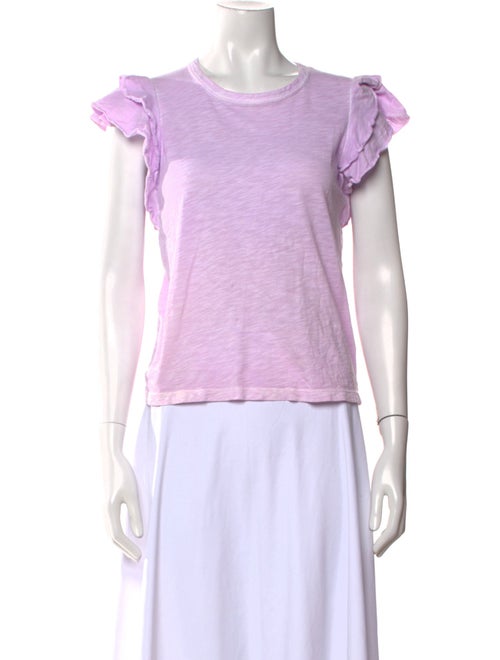 Veronica Beard Crew Neck Short Sleeve T-Shirt