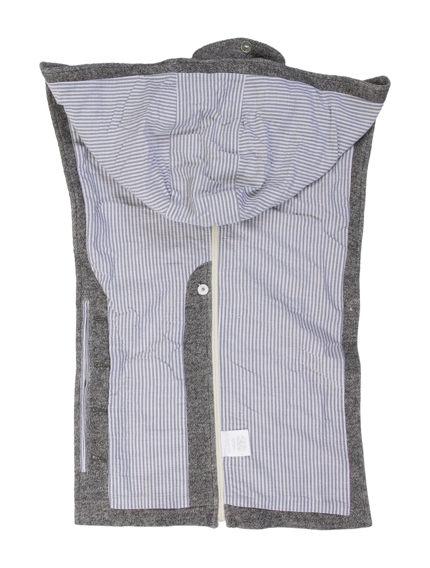 Veronica Beard Cotton Dickey With Zip-up Closure w/Tags